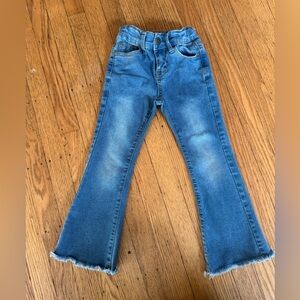 Stylish Blue Kids Flared Jeans